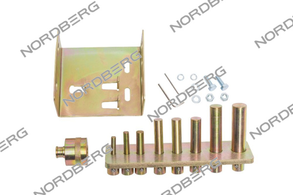Комплект насадок (пуансонов) c матрицей для гидравлических прессов NORDBERG N36P