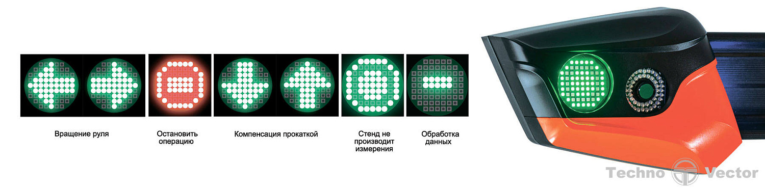 Стенд сход развал 3D ТехноВектор 7202 TAB